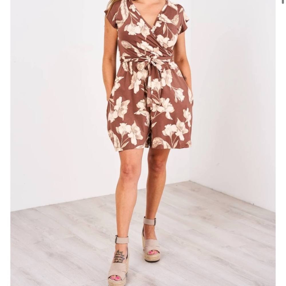 Latched Mama Short Nursing Jumpsuit